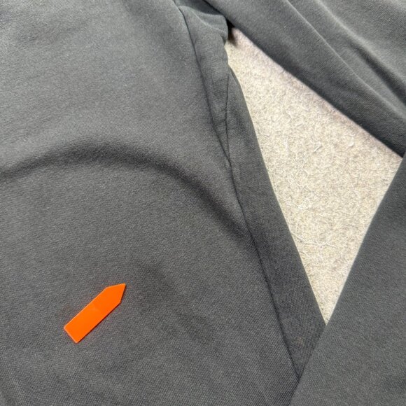 Gymshark Jogger Men M Black Crest Slim Fit Fleece 27" Tapered A2A4H - Picture 3 of 16